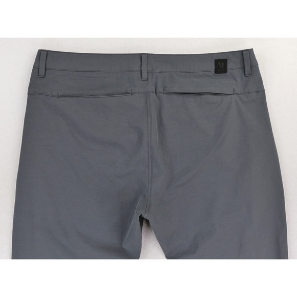 Vuori Aim Pants Mens 36x29 Gray Golf Chino Performance Stretch Pants - Picture 4 of 13